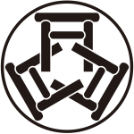 糸輪に三組鳥居紋