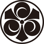 糸輪に三つ剣一つ巴紋