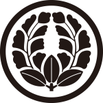 糸輪に七つ花上り藤紋