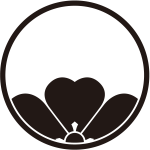 糸輪に覗き片喰紋