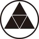 糸輪に四つ鱗紋