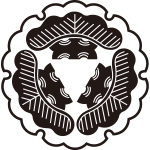 糸雪輪に三つ松紋