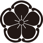 五つ鐶に梅の花紋