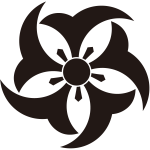 五つ鍬形崩し紋