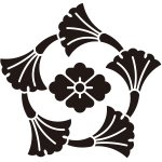 五つ追い銀杏に花菱紋