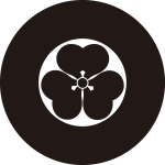 蛇の目に片喰紋