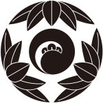 十五枚笹に一つ丁子巴紋