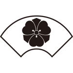 陰地紙に剣片喰紋