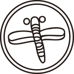 陰糸輪に一つ蜻蛉紋