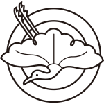 総陰丸に銀杏鶴紋