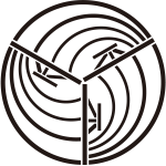 陰三つ帆の丸紋