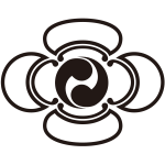 陰木瓜に二つ巴紋