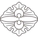 陰対い張ら雀菱紋