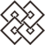 陰捻じ四つ目紋