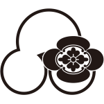 陰洲浜に木瓜紋