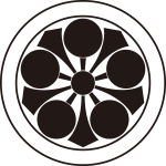 陰輪に剣梅鉢紋