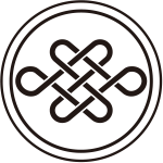 陰輪に宝結び紋