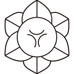 陰八重向う橘紋