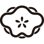 陰八重利休梅紋