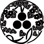 柿枝丸に三つ星紋