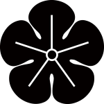 柿の花（３）紋