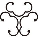 頭合せ三つ唐鐶紋