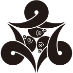 頭合せ三つ結び雁金紋