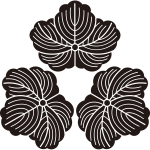 頭合せ三つ蔦紋