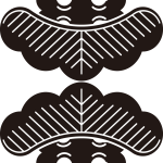 頭合せ対い松紋