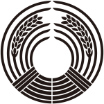 変り抱き稲の丸紋