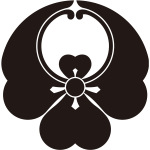 変り浮線片喰紋