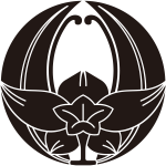 変り浮線桔梗紋