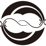 変り二つ熨斗蝶丸紋