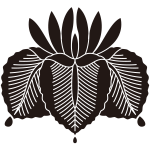 変り杜若の花紋