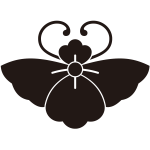 変り唐花胡蝶紋