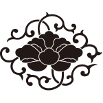 変り唐草牡丹紋
