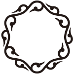 変り唐草輪紋