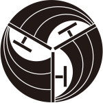 変り三つ帆の丸紋