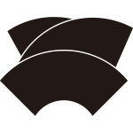 変り三つ重ね地紙紋