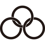 変り三つ輪違い紋