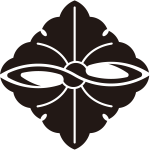 変り向い銀杏菱紋