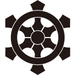 変り六つ輪宝紋