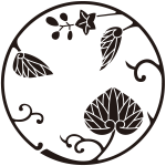 変り蔓葵の丸紋