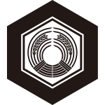 亀甲に抱き稲紋