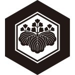 亀甲に五三桐紋