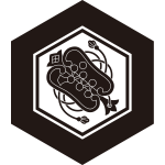 亀甲に軍配唐団扇紋