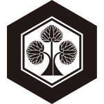 亀甲に本多立ち葵紋