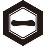 亀甲に一の字紋