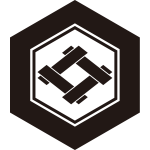 亀甲に組み井桁紋