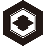 亀甲に松皮菱紋